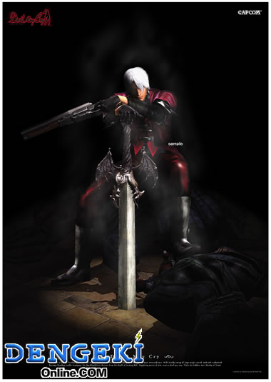 DEVIL MAY CRY 5th anniversary silver layer poster