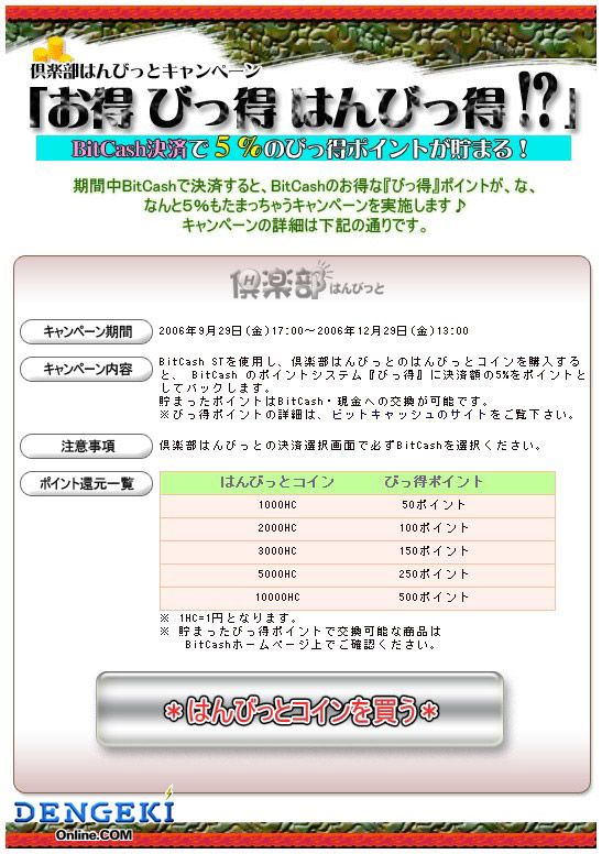 倶楽部はんびっと
